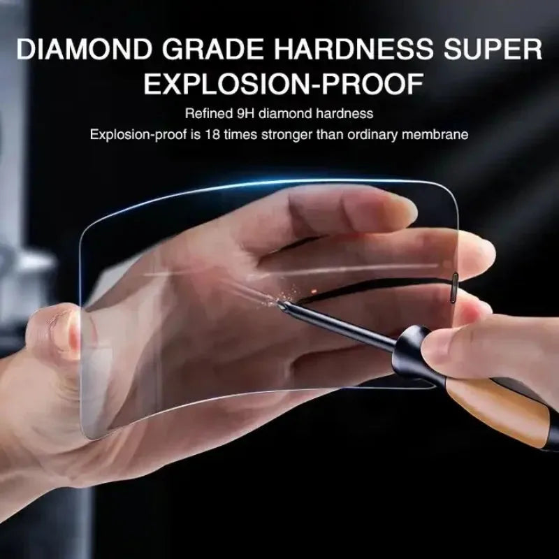 2 Pcs Anti-Spy Tempered Glass for Iphone 13,14,15 Pro Max Full Cover Privacy Screen Protector 