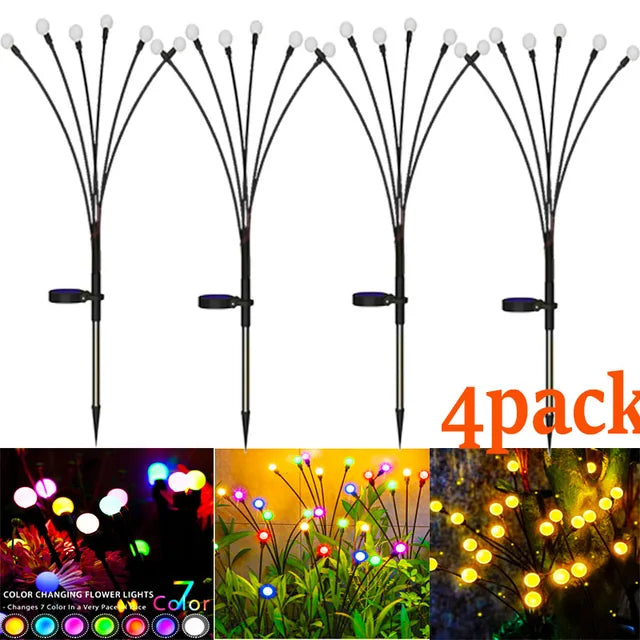 Firefly Solar Light Garden Decoration