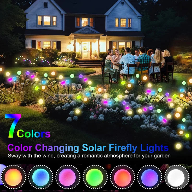 Firefly Solar Light Garden Decoration