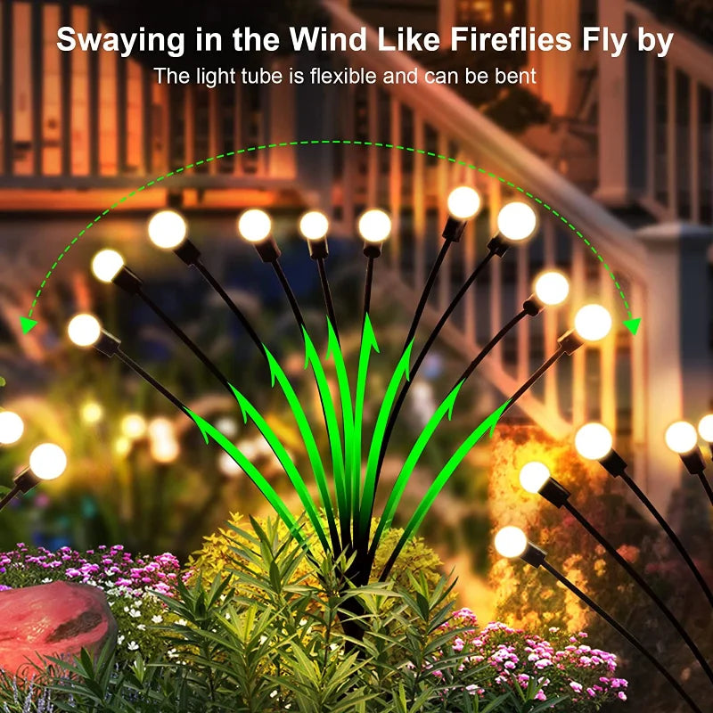 Firefly Solar Light Garden Decoration