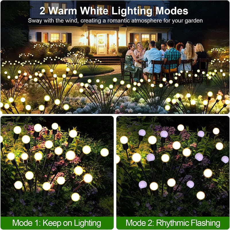 Firefly Solar Light Garden Decoration