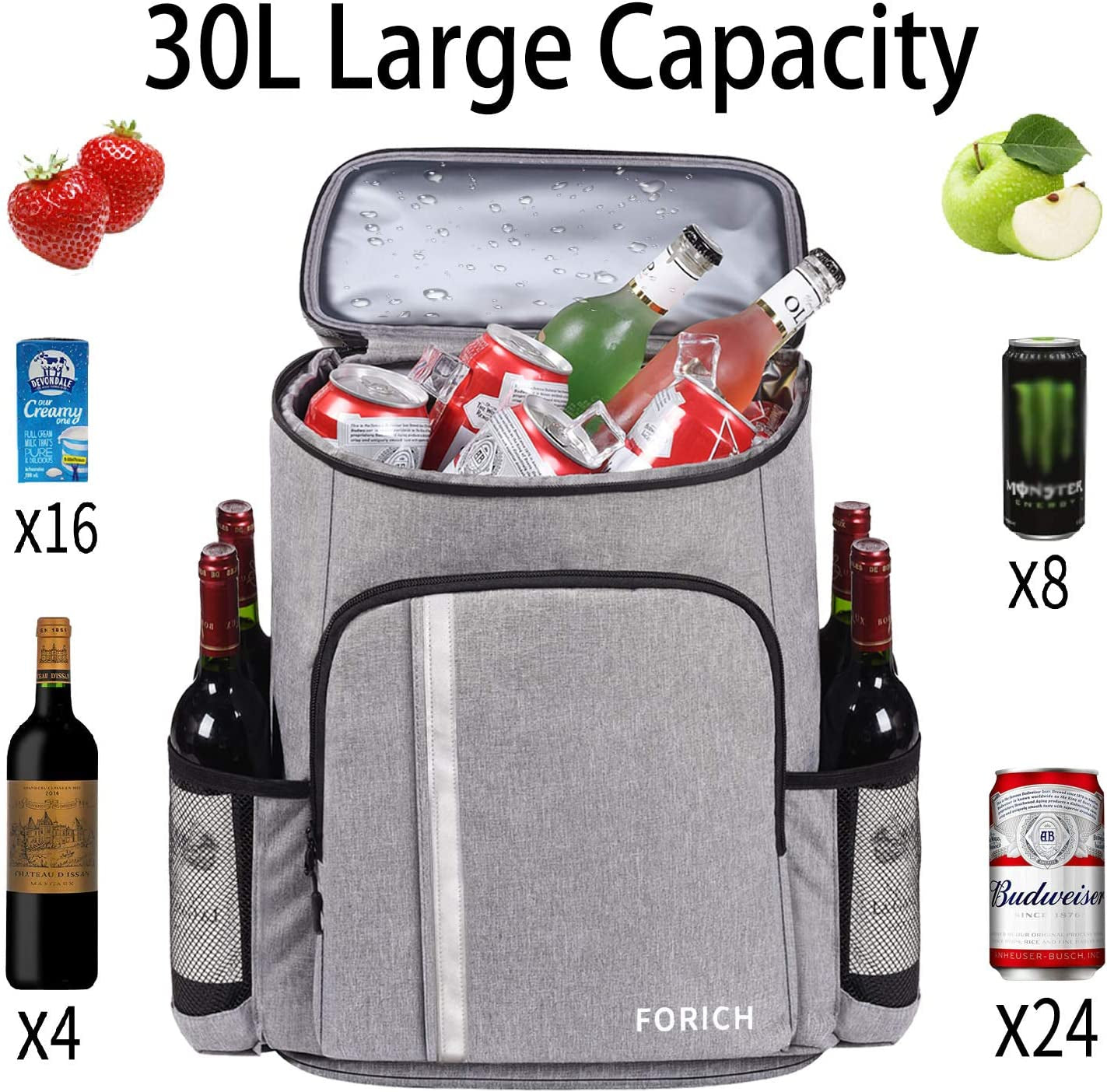 FORICH Leakproof Insulated Backpack Cooler: Your Ultimate Outdoor Companion!