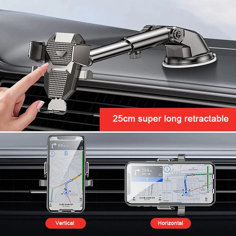 Universal Car Phone Holder 360° Windshield Car Dashboard Mobile Cell Support Bracket for 4.0-7 Inch Smartphones