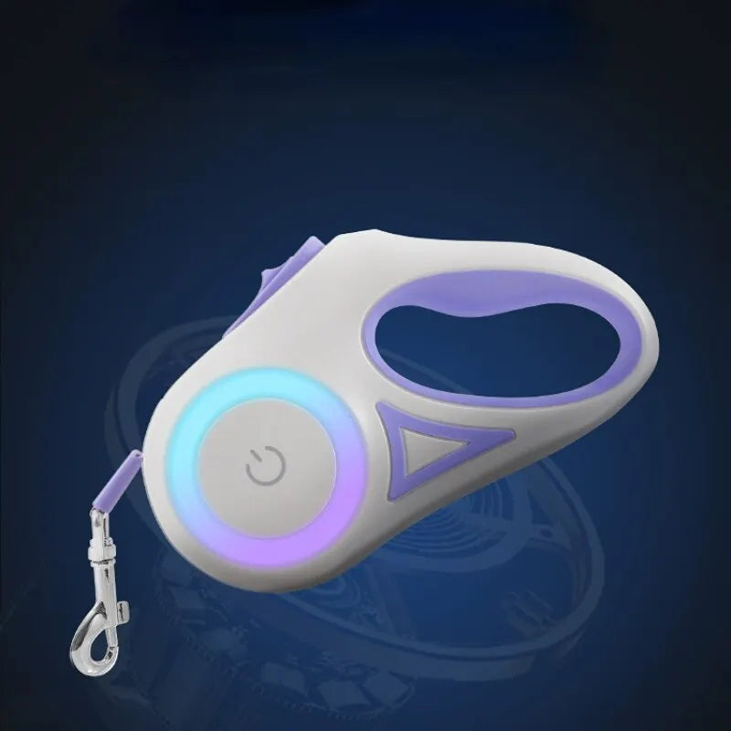 LED Retractable Pet Leash with Non-Slip Handle 3M/5M 