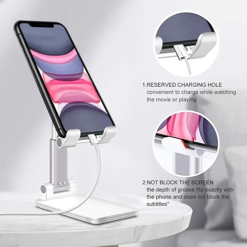 Desk Mobile Phone Holder Stand for Iphone Ipad Xiaomi Adjustable Desktop Tablet Holder Table Cell Phone Stand