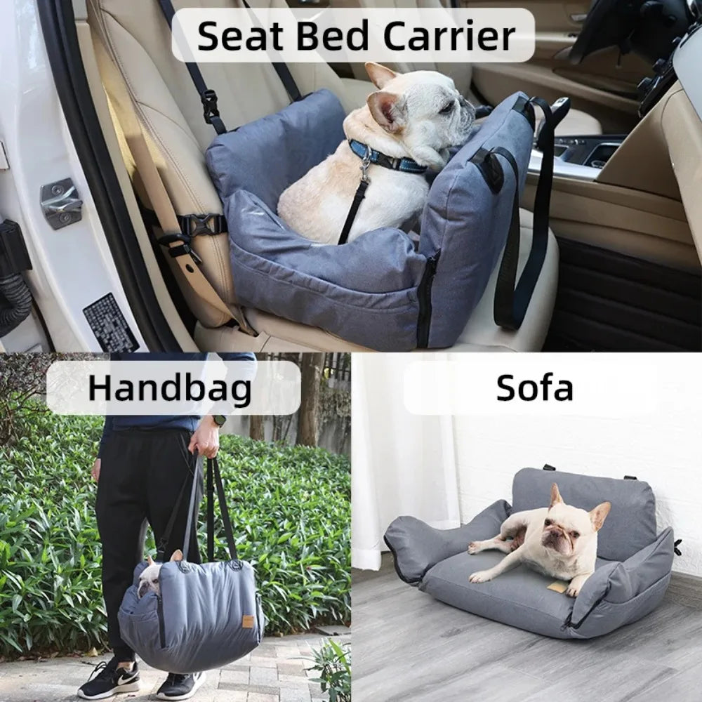 Washable Car Pet Seat with Airbag