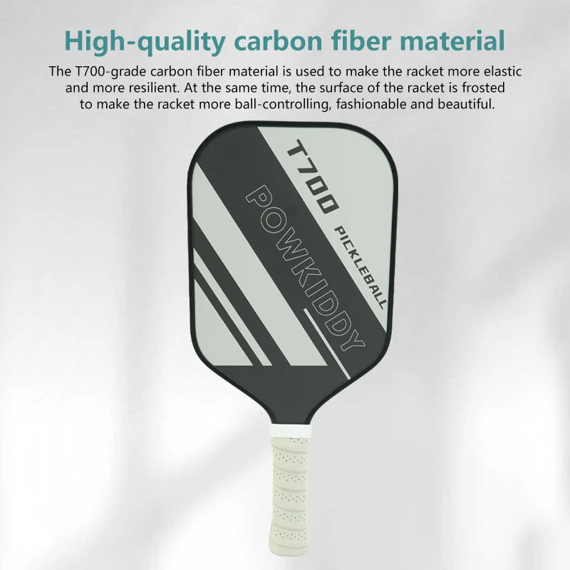 "Ultimate Performance T700 Carbon Fiber Pickleball Paddle - USA Certified for Pro-Level Competitions!"