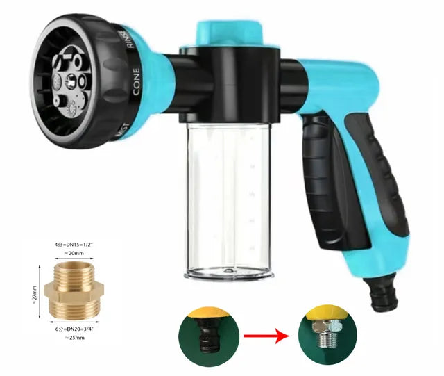 "Ultimate Dog Shower Gun: Adjustable High-Pressure Sprayer Nozzle for a Refreshing and Luxurious Pet Bath Experience!"