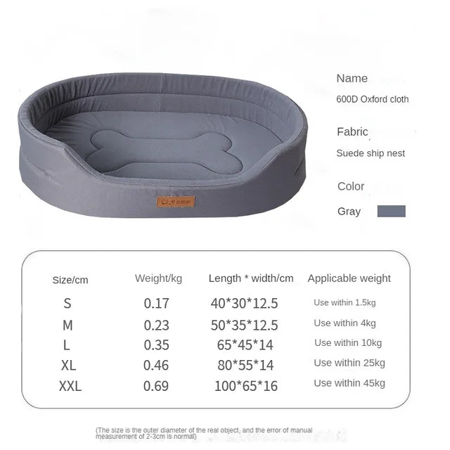 Waterproof and Anti-Mite Sofa Bed for Dogs and Cats, Chew Resistant Mat, Wear-Resistant, Leakproof, Washable