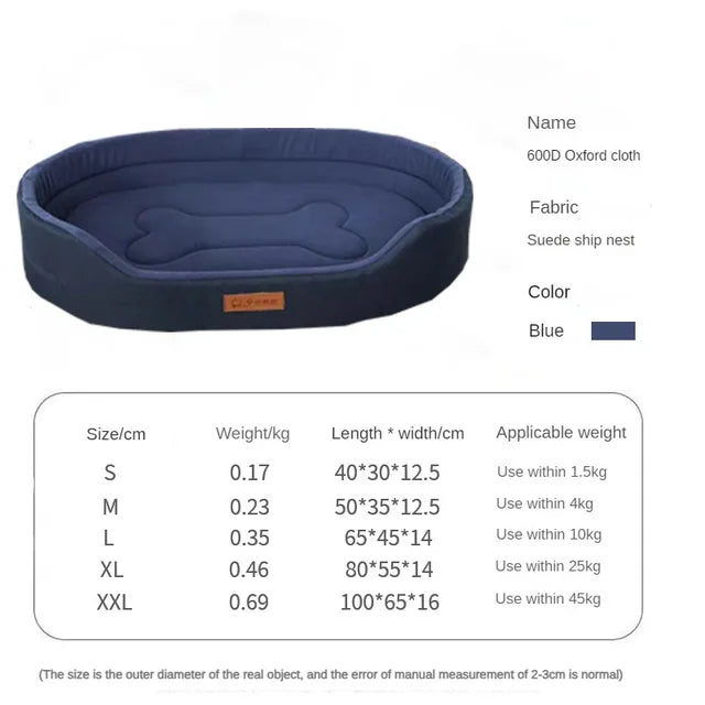 Waterproof and Anti-Mite Sofa Bed for Dogs and Cats, Chew Resistant Mat, Wear-Resistant, Leakproof, Washable